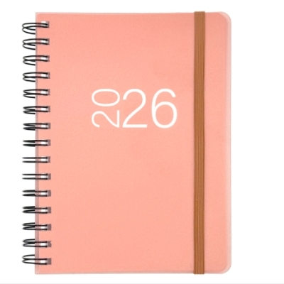 Agenda encuadernada 2025 personalizada